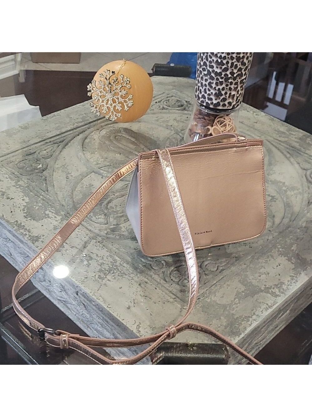 pixie Mood Flap Closure Crossbody Purse Bag